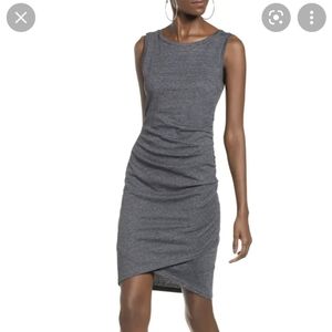 Leith Ruched Body-Con Tank Dress